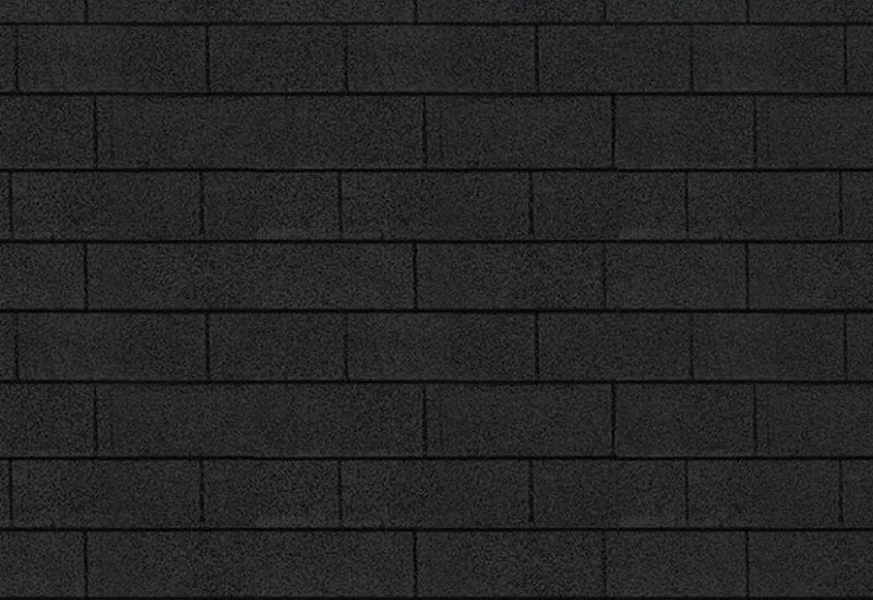 Karibu Dachschindeln Rechteck schwarz 9 Pakete