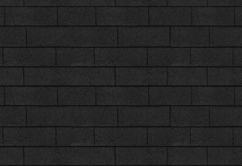 Karibu Dachschindeln Rechteck schwarz 2 Pakete