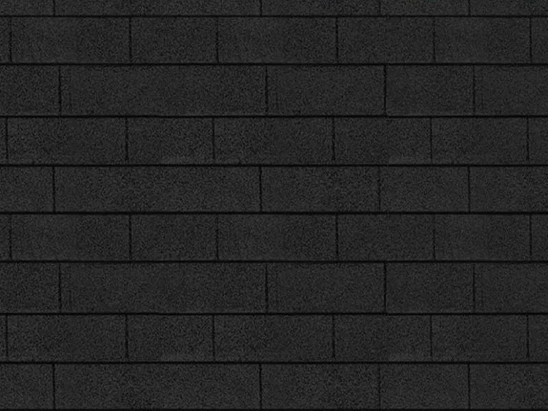 Karibu Dachschindeln Rechteck schwarz 5 Pakete