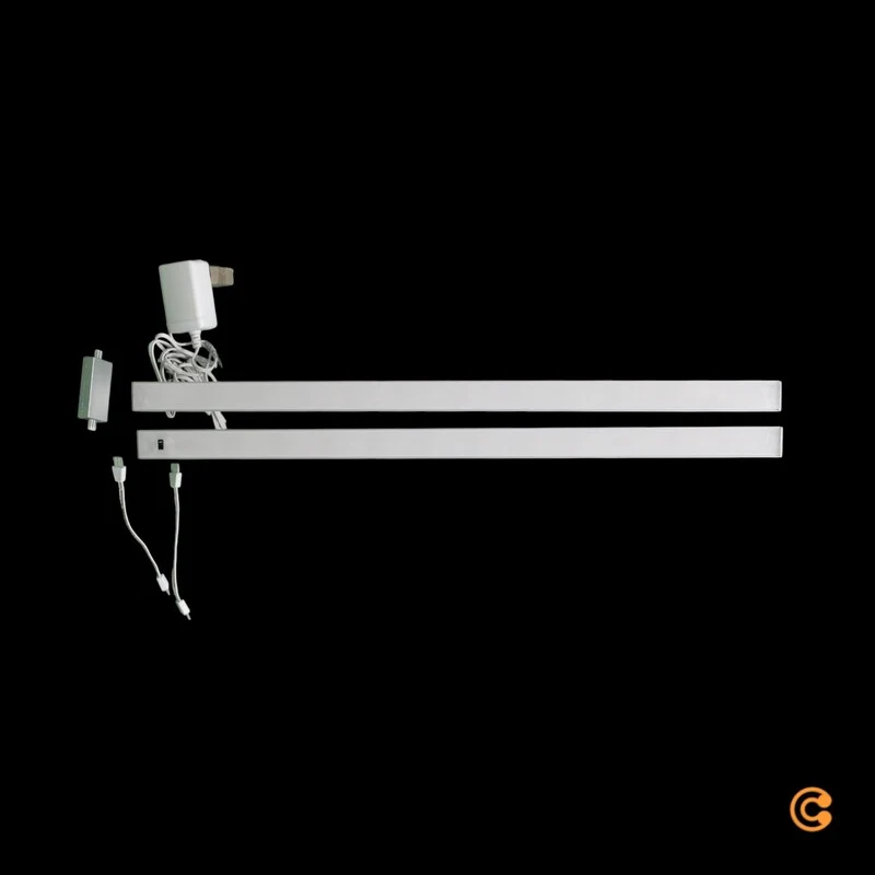 B-Ware Paulmann Unterbauleuchte Möbelleuchte Inline chrom Sensor 55 cm 2er Starterset