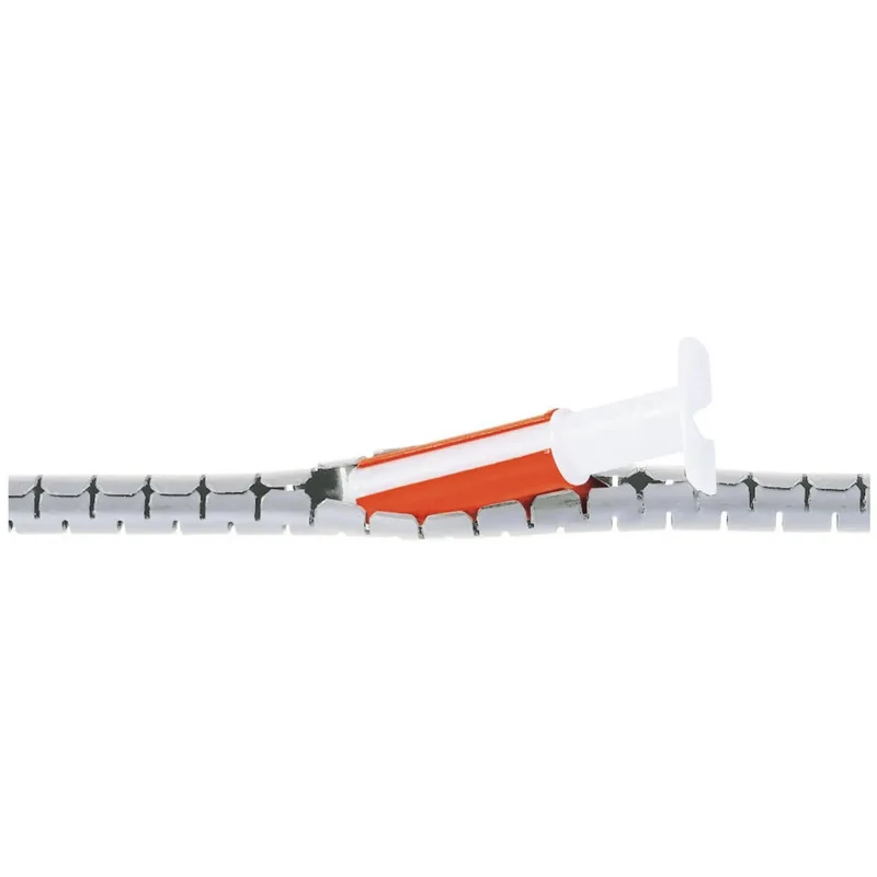 B-Ware LAPP Kabelbündelschlauch Bündel Kabelschutz Kabelschlauch 32 mm Lichtgrau 15 m