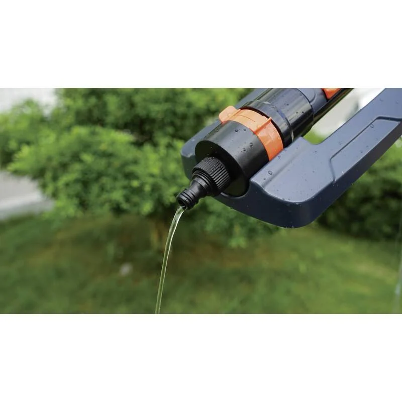 B-Ware Toolcraft Viereckregner Gartenbewässerung Sprinkler 418m² Reichweite 22m