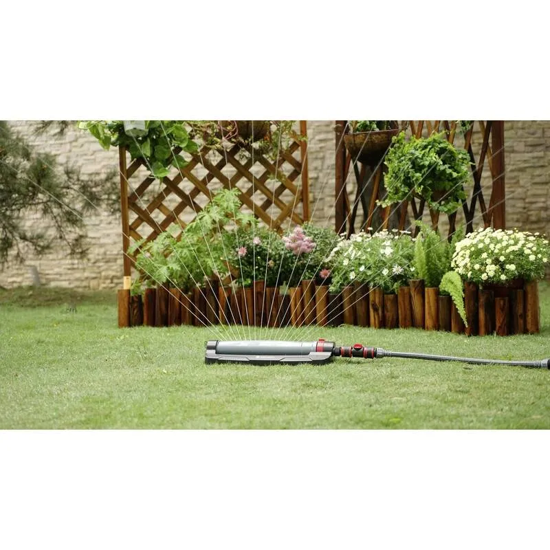 B-Ware Toolcraft Viereckregner Gartenbewässerung Sprinkler 418m² Reichweite 22m