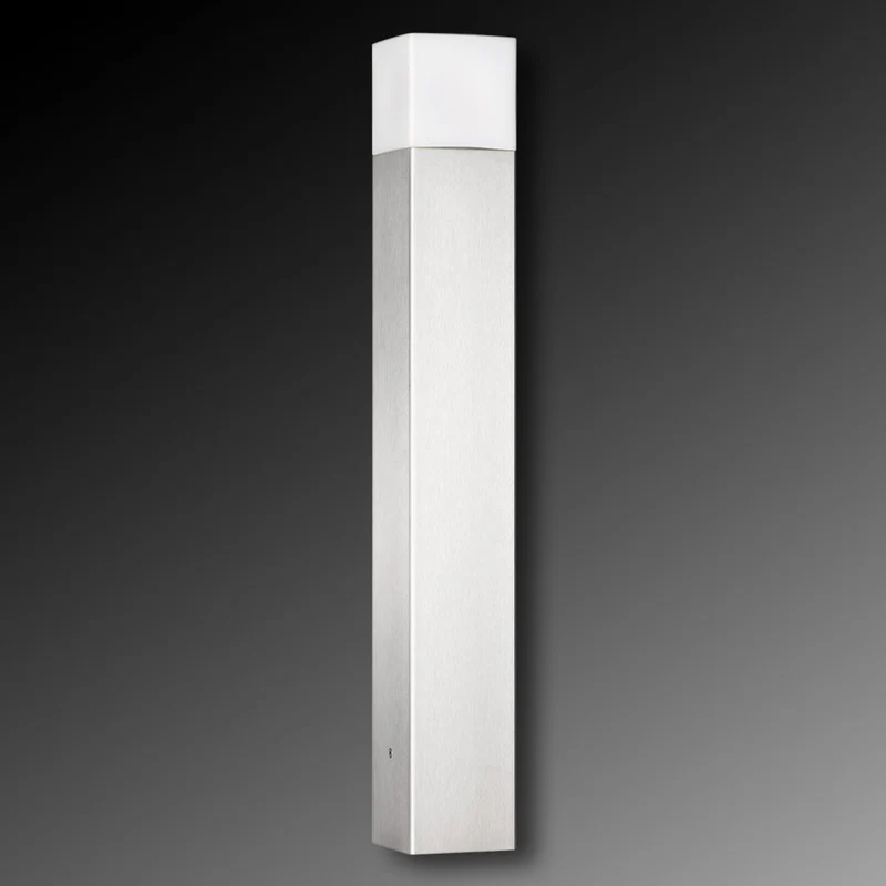 B-Ware LCD Wegeleuchte Linus Gartenleuchte Pollerleuchte LED Außenlampe Edelstahl 85cm
