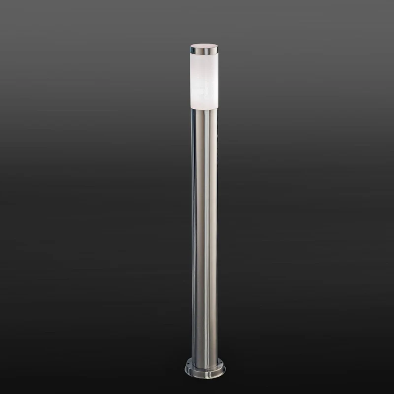 B-Ware Orion Wegeleuchte Gartenlampe Marjan Edelstahl Außenleuchte 100 cm E27 LED IP44