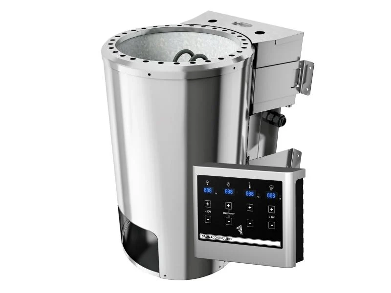 Karibu Bio-Saunaofen Plug & Play 3,6 kW externe Steuerung steckerfertig