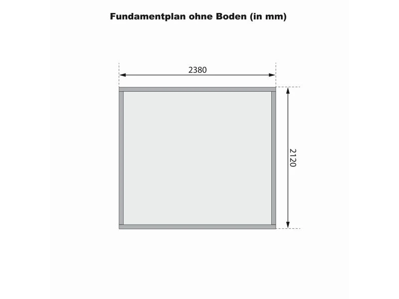 Karibu Fasssauna Quadro 1 Plus,38 mm, inkl. 9 kW Ofen ext. Steuerung