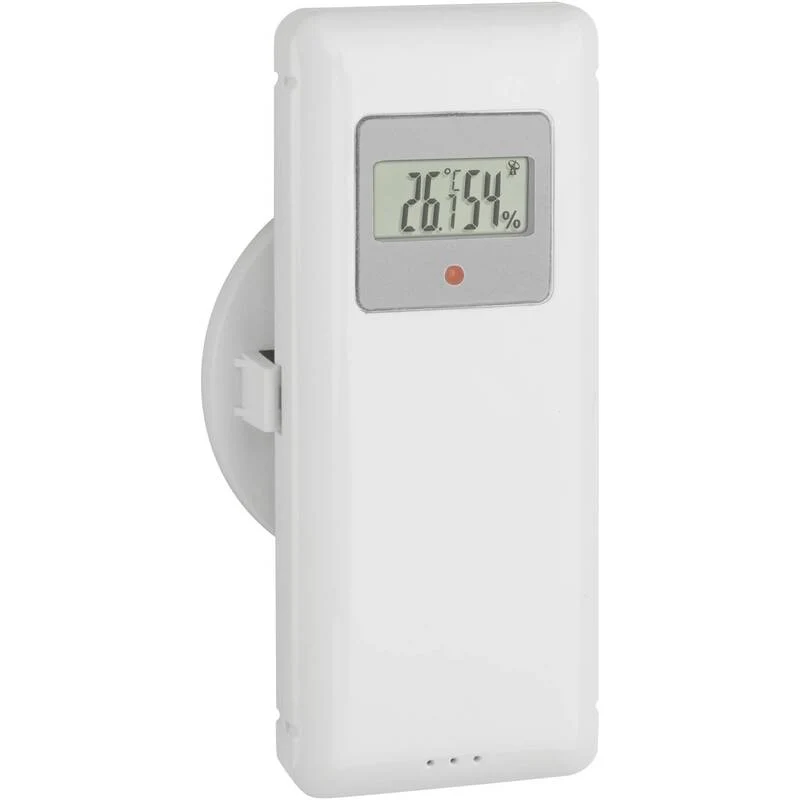 D-Ware TFA Dostmann Funk-Wetterstation Wettervorhersage 4 Tage 3 Sensoren schwarz