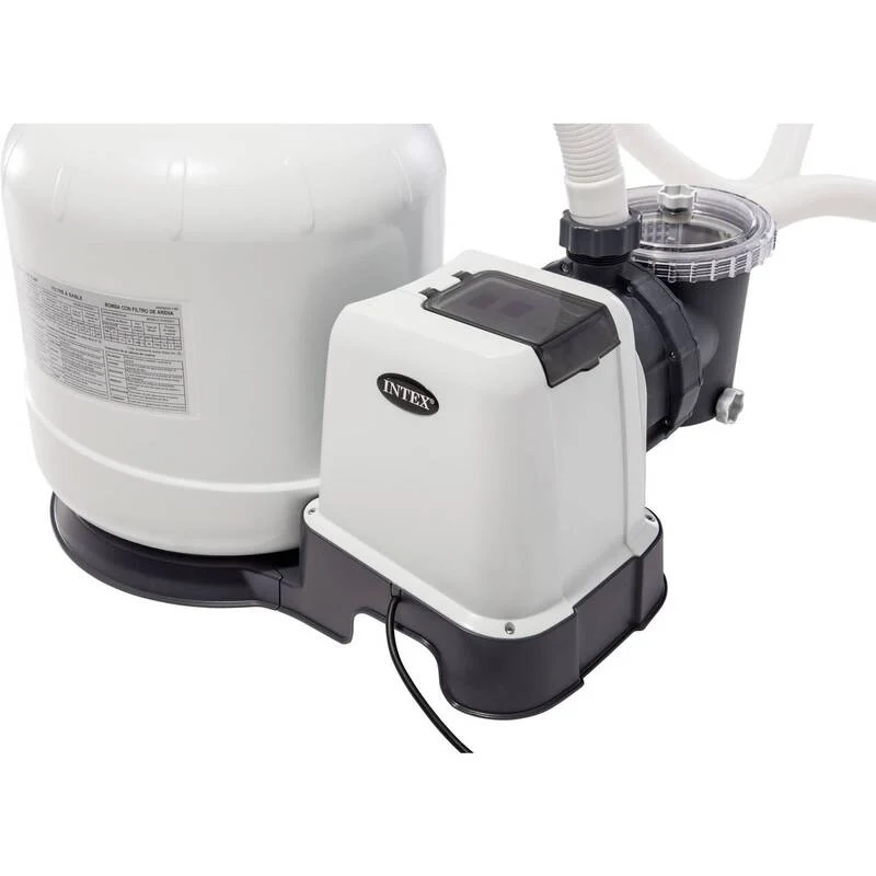 D-Ware Intex Sandfilteranlage SX3200 12000l/h Poolpumpe Filterpumpe 550W 230V 42.000l