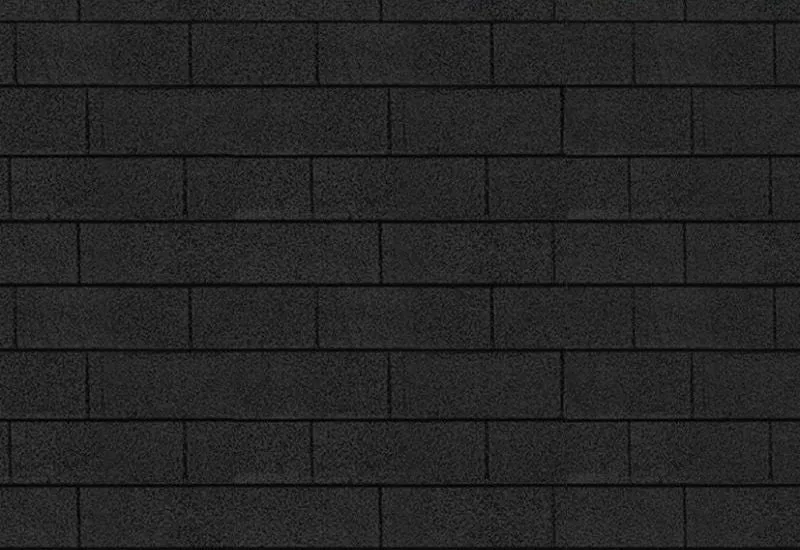 Karibu Dachschindeln Rechteck schwarz 1 Paket