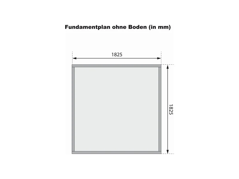 Karibu Gartenhaus Stockach 2 natur