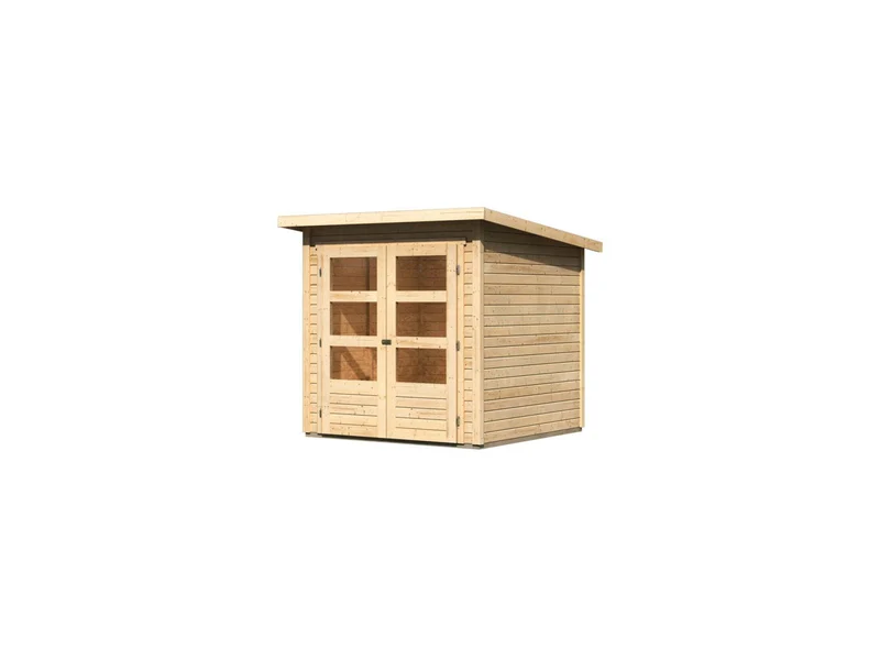Karibu Gartenhaus Stockach 2 natur