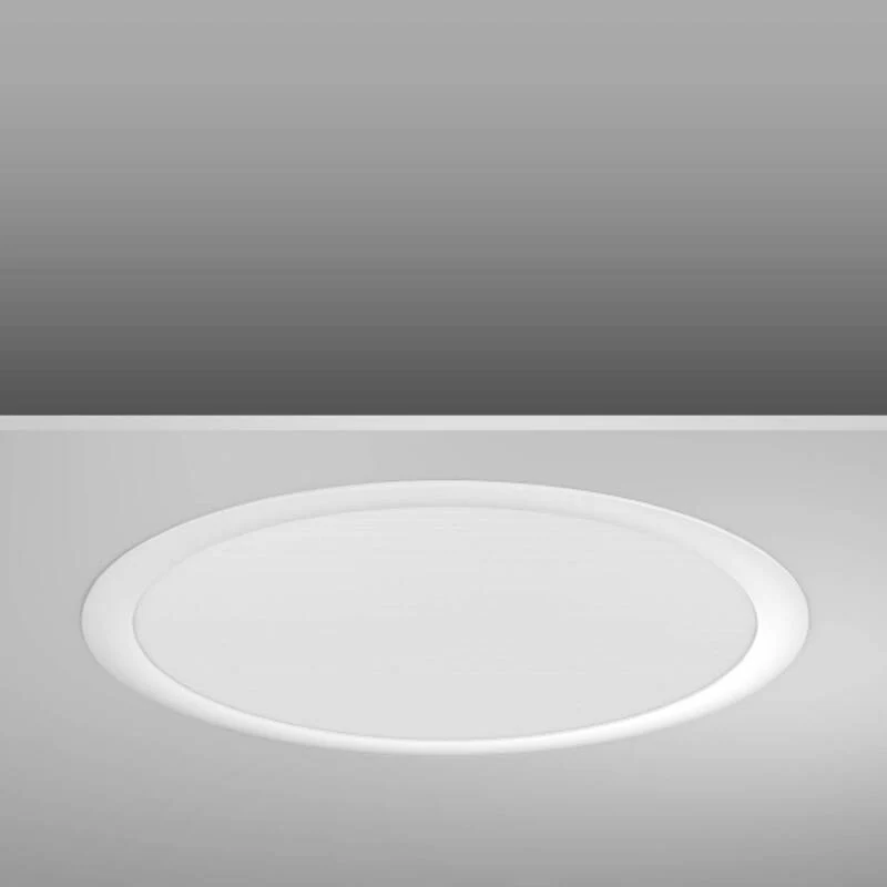 B-Ware RZB Deckeneinbauleuchte Einbaulampe LED Panel Weiss Diffuser Lichtsteuerung