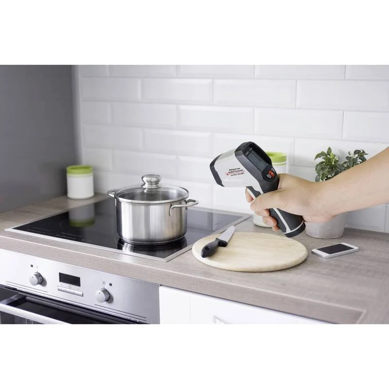 D-Ware VOLTCRAFT IR 110-6C Infrarot-Thermometer 0-110°C präzise Messung 300ms Reaktion
