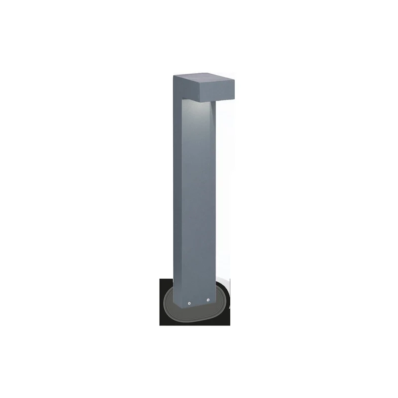 B-Ware ideallux Wegeleuchte Außenleuchte Sirio anthrazit Aluminium G9 LED 60 cm IP44