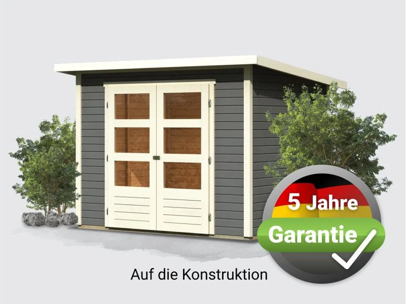 Norlinio Gartenhaus Stegen 3 in terragrau