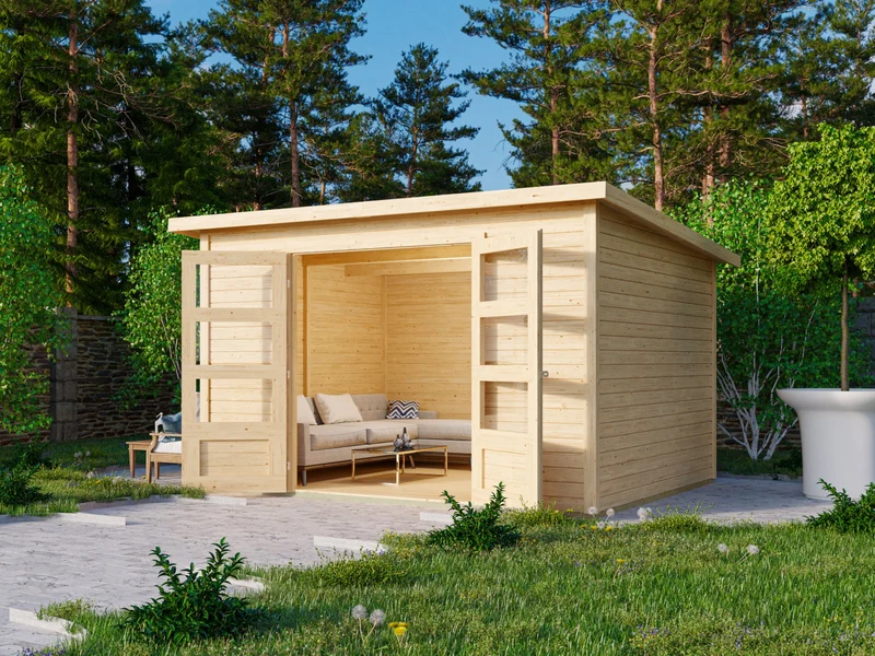 Norlinio Gartenhaus Stegen 5, inkl. Fußboden