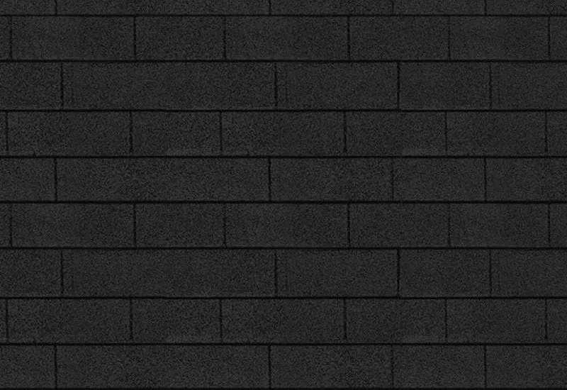 Karibu Dachschindeln Rechteck schwarz 11 Pakete