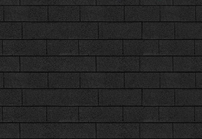 Karibu Dachschindeln Rechteck schwarz 10 Pakete