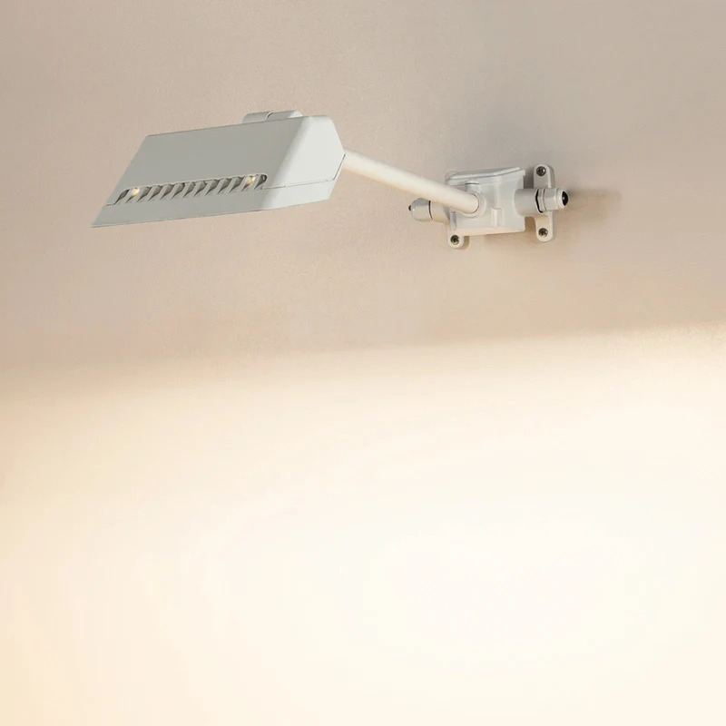 B-Ware SLV Wandlampe Wandleuchte LED Today Pro Aluminium weiß Displayleuchte Ausleger