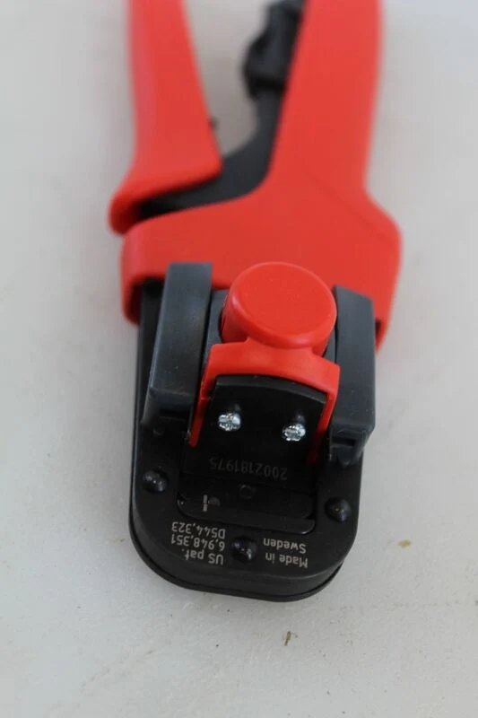 B-Ware Molex MOL 2002181900 Crimpzange Presszange Zange Industriezange Handwerkzeug