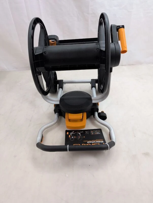 B-Ware Fiskars Schlauchwagen Gartenwagen 360° Drehung ergonomischer Griff schwarz