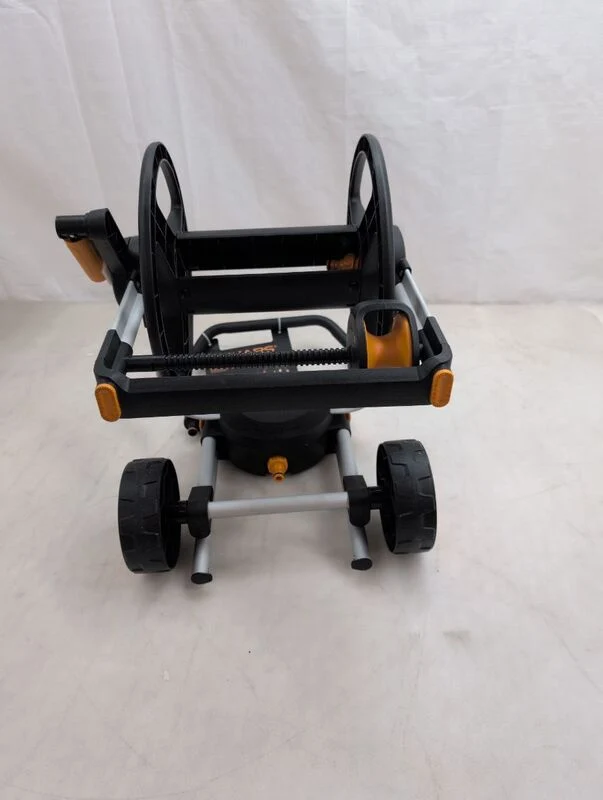 B-Ware Fiskars Schlauchwagen Gartenwagen 360° Drehung ergonomischer Griff schwarz