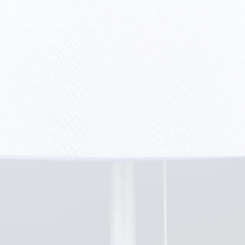 B-Ware Orion Tischleuchte Ludwig USB Tischlampe Leuchte Lampe Stahl Leinen weiß 50cm