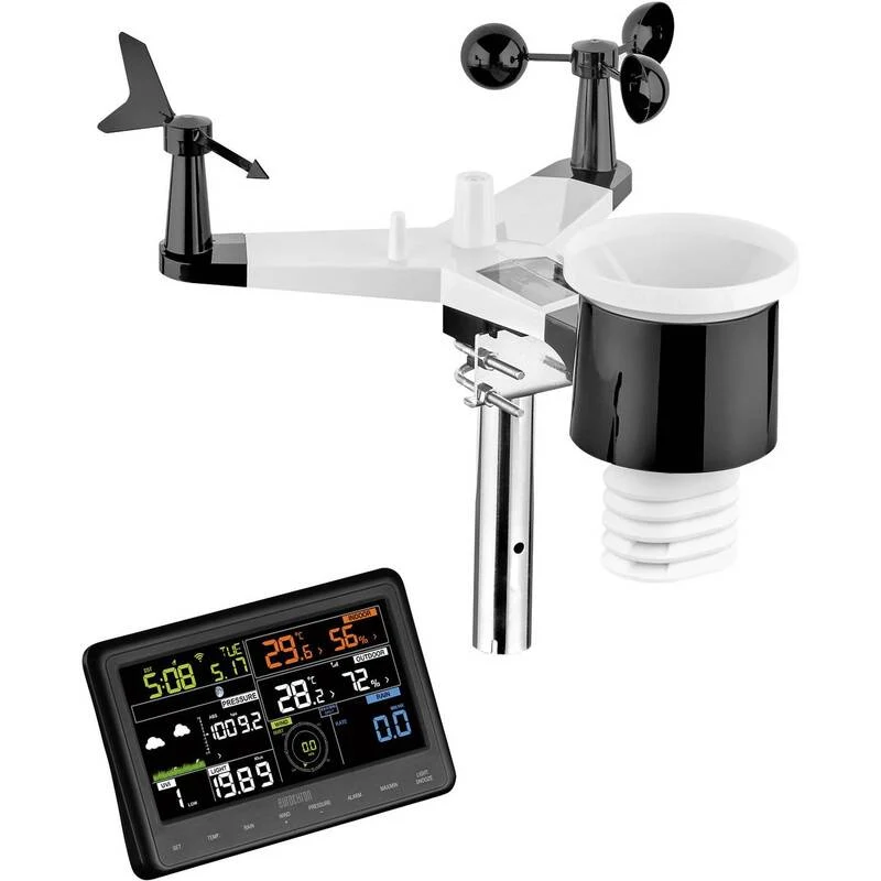 B-Ware Eurochron Funk Wetterstation EFWS 29 Wettermessstation Vorhersage App Wifi Funk
