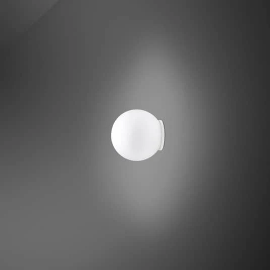 B-Ware Fabbian Lumi Sfera Glas-Wandleuchte Wandleuchte Lampe Leuchte Ø 9 cm IP44 G9 20W