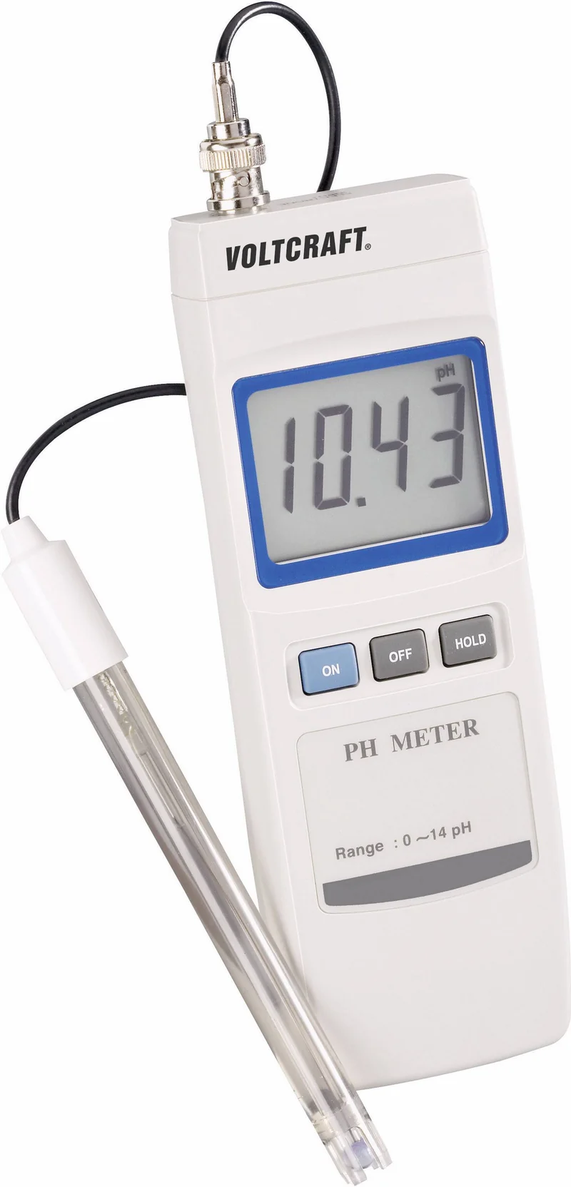 D-Ware Voltcraft PH 100 ATC Digitales pH-Meter Messgerät PH Wert Prüfer DEFEKTWARE371