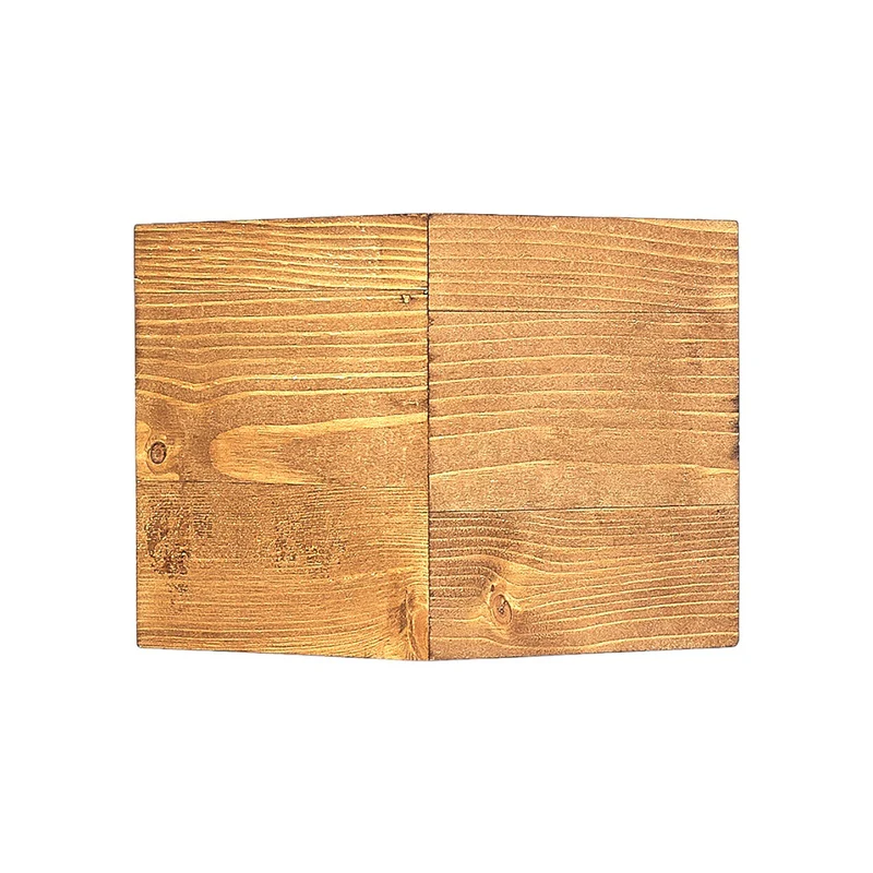 B-Ware Lindby LED-Wandleuchte Wandlampe Benicio Leuchte Lampe Holz eckig 11 cm