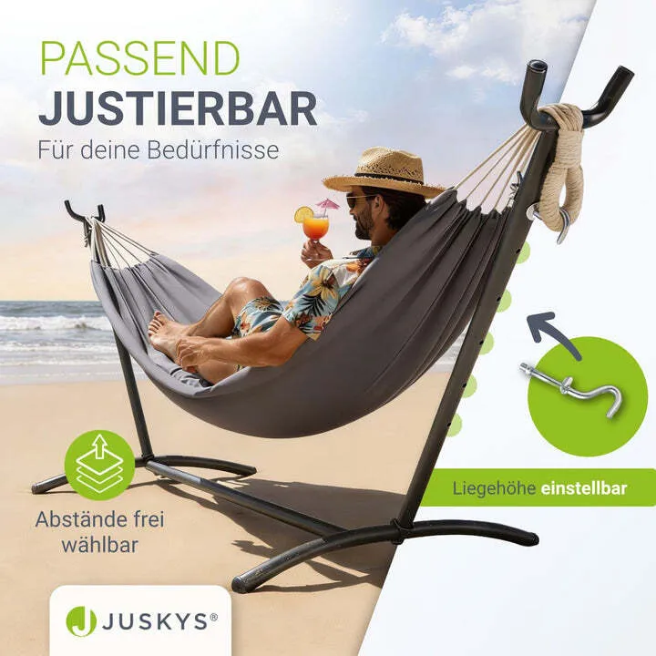 B-Ware Hängematte Paya Mobile Hängematte mit Tragetasche für Innen und Außen 190x150 cm