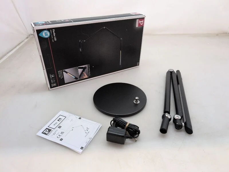 B-Ware Paulmann LED Tischlampe FlexBar dimmbar schwarz 36cm CCT 1000 Lumen