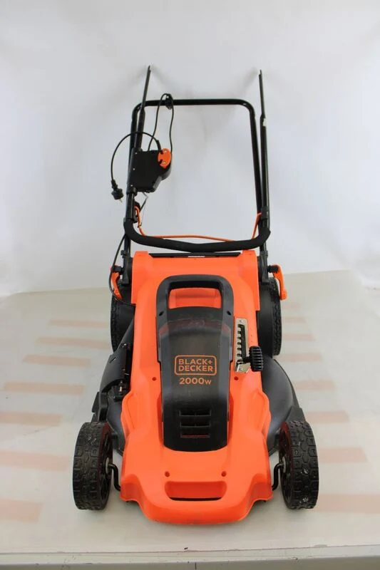 D-Ware Black & Decker Rasenmäher Elektro Mäher 2000W 48cm Schnitthöhenverstellung