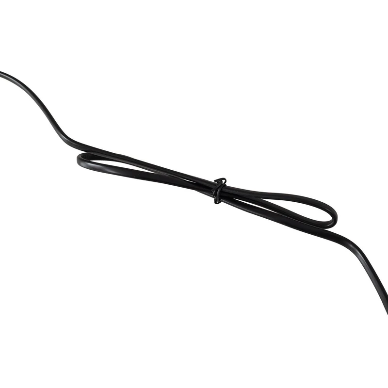B-Ware Lindby Stehleuchte Lampe Charlia weiß Wallnussholz Höhe 150 cm Wohnzimmer