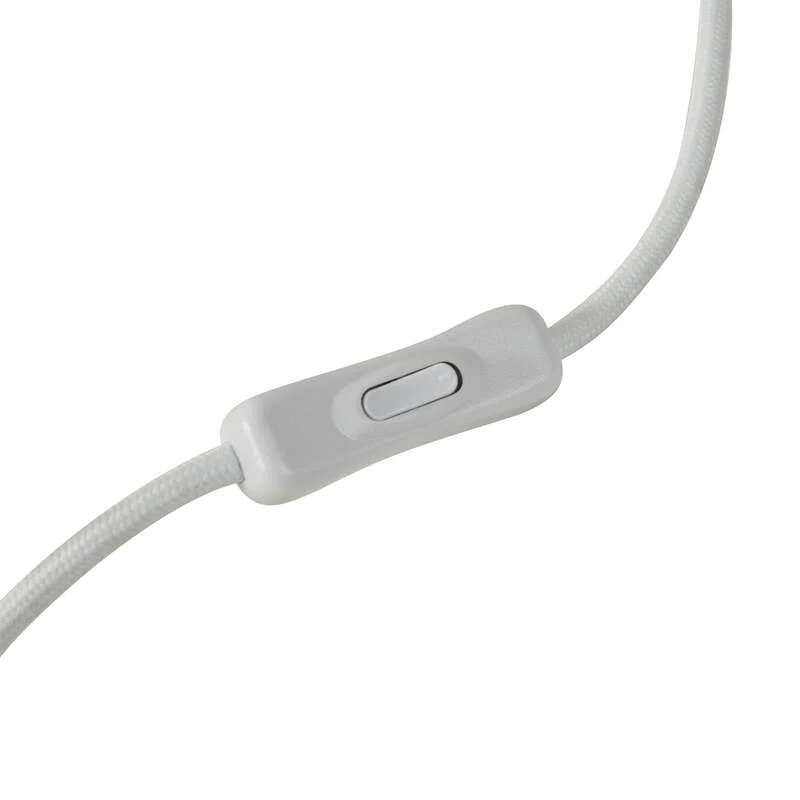 B-Ware Lucande Tischleuchte Fidelo LED Lampe Tischlampe Leuchte grün weiß 38cm Glas