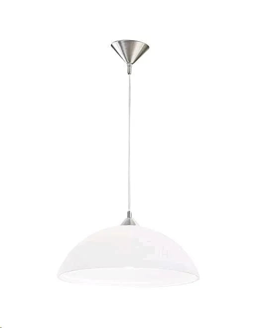 B-Ware ORION Hängeleuchte Kinga Hängeleuchte Lampe Leuchte Pendelleuchte nickel opal E2