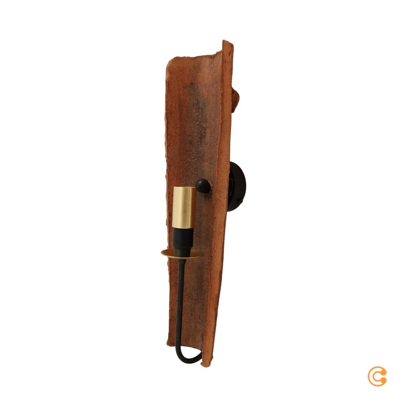 B-Ware Menzel Country Tonziegel-Wandleuchte Wandleuchte Lampe Leuchte 60W SIEHE TEXT