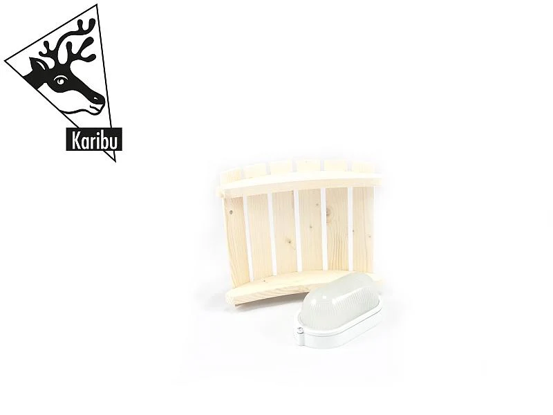 Karibu Saunaleuchte Modern