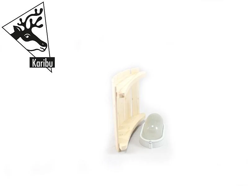 Karibu Saunaleuchte Modern