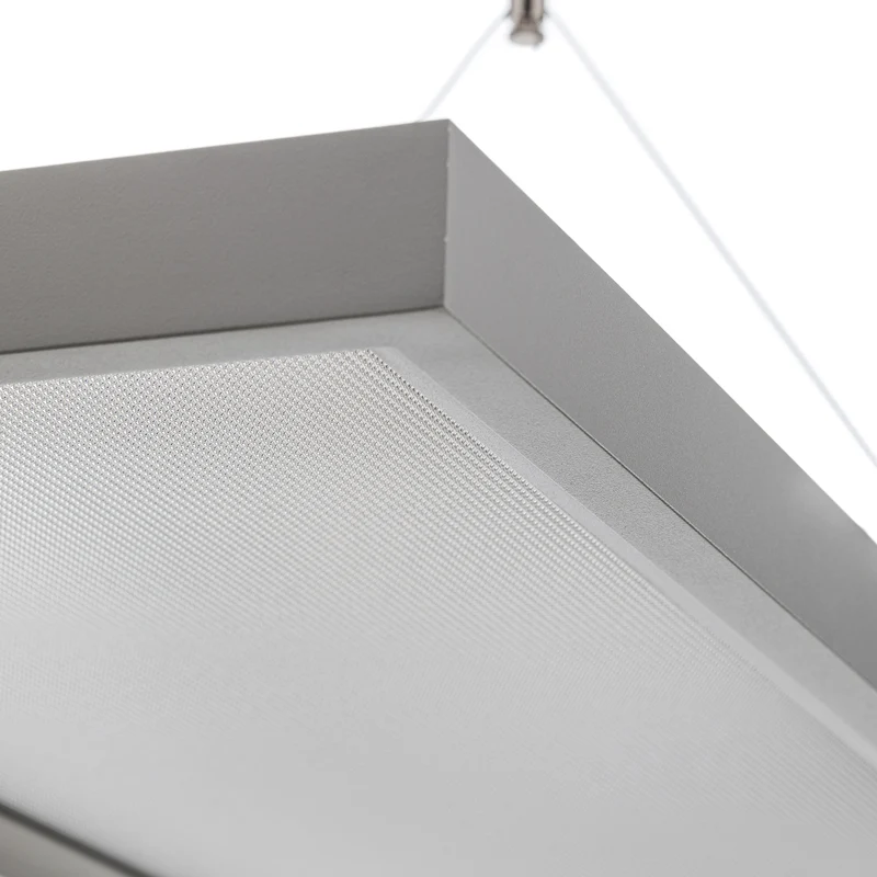 B-Ware Arcchio Pendelleuchte Hängeleuchte LED Dorean Büro silber Metall SIEHE TEXT