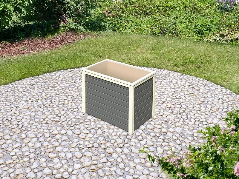 Karibu Hochbeet 0 terragrau 19 mm