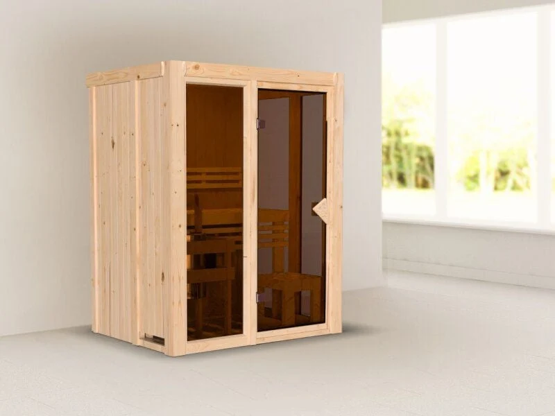 Karibu Sauna Irava 1 - ohne Ofen - ohne Dachkranz