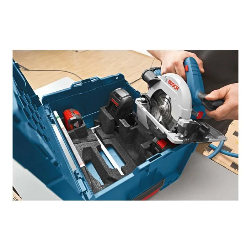 B-Ware Bosch Akku-Kreissäge GKS 18V-57 G Säge Handkreissäge 2x4,0Ah Li-Ion Akku L-BOXX