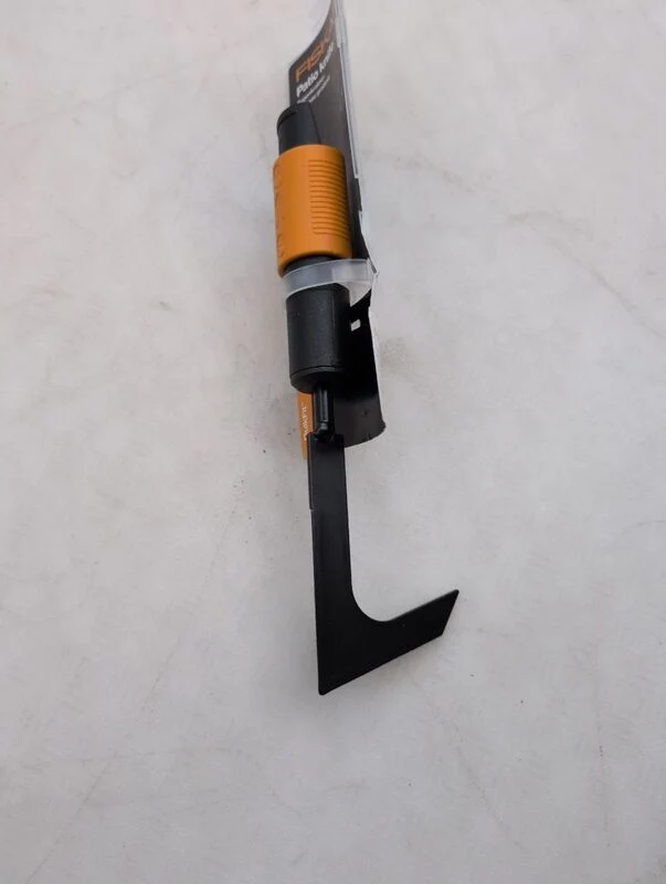B-Ware Fiskars Fugenkratzer QuikFit Gartenwerkzeug Kratzer Unkrautentferner Stahl 250mm