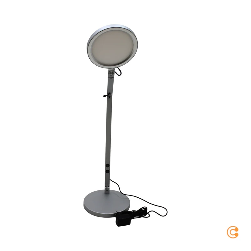 B-Ware FABAS LUCE Tischleuchte Regina LED dimmbar Touchdimmer Aluminium 80cm 1000Lumen