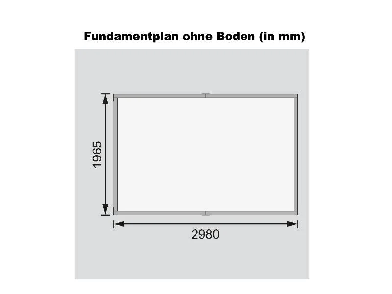Karibu Verkaufshaus Gr. 2 natur 19 mm