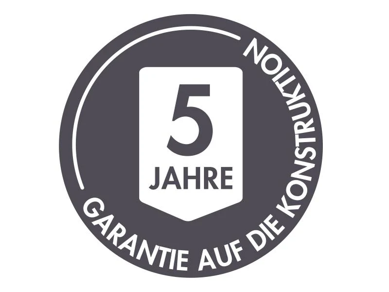 Karibu Gartenhaus Retola 5 mit Anbauschrank und Anbaudach 2,40 Meter, terragrau