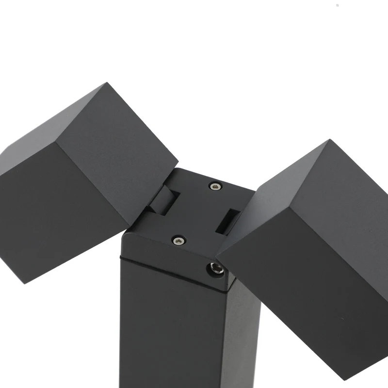 B-Ware Lindby Wegeleuchte Außenlampe Othil anthrazit 2flg 80cm Metall756